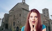 Anagni e donna stupita