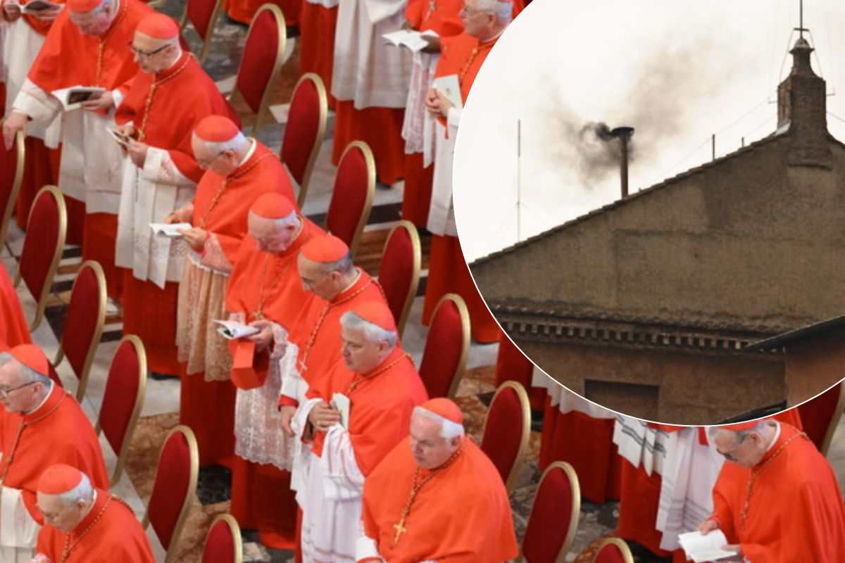 La fumata in Vaticano