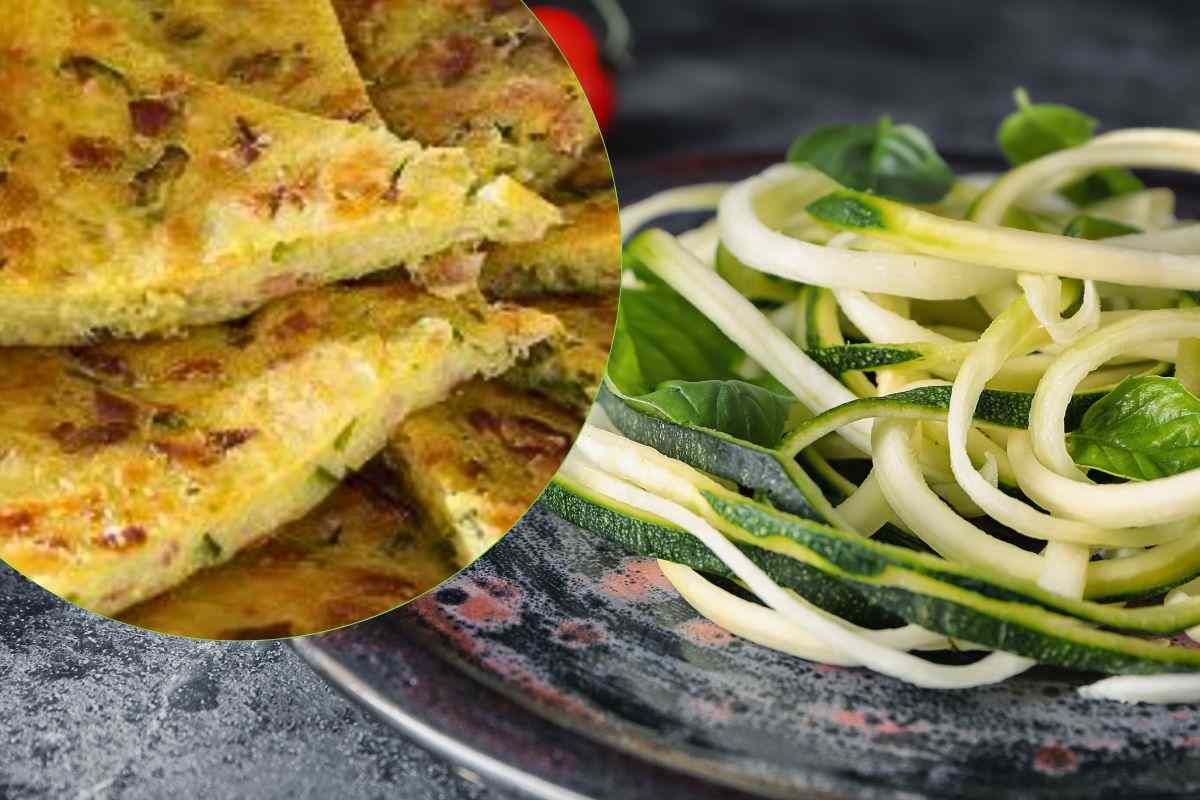 Listarelle di zucchine